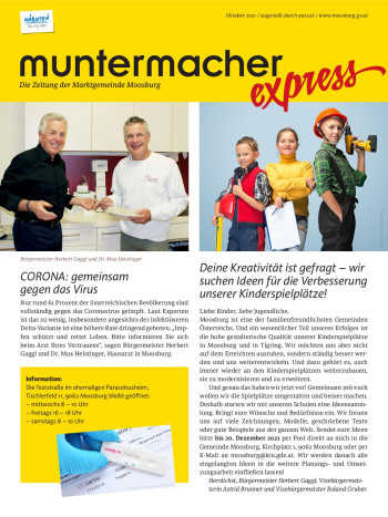 Cover MM Express Oktober 2021